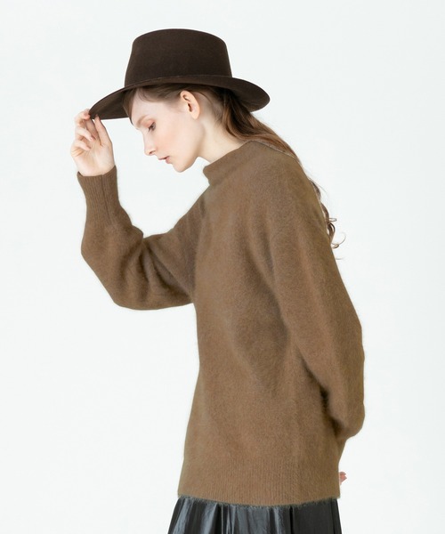 「allureville」 長袖ニット 2 レッド レディース_画像2