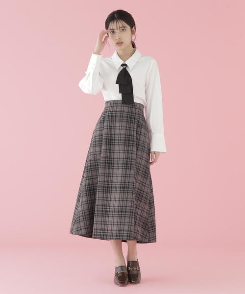 「JILL by JILL STUART」 長袖ブラウス FREE ホワイト系その他 レディース_画像5