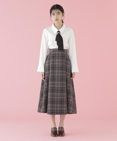 「JILL by JILL STUART」 長袖ブラウス FREE ホワイト系その他 レディース_画像7