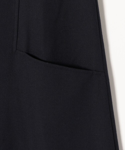 「SHIPS any」 長袖ワンピース ONE SIZE ネイビー レディースの画像