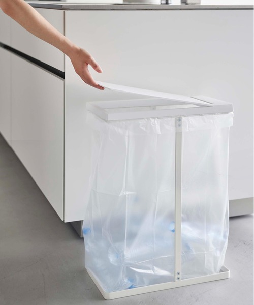 tower 蓋付きゴミ箱　新品未使用 tower ゴミ箱 ダストボックス 「WEB限定」スリム蓋付き分別ゴミ袋