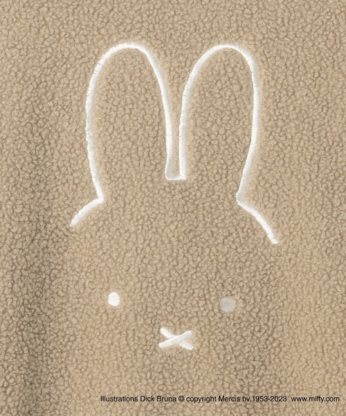 「Miffy」 長袖カットソー 3L ネイビー レディース_画像2