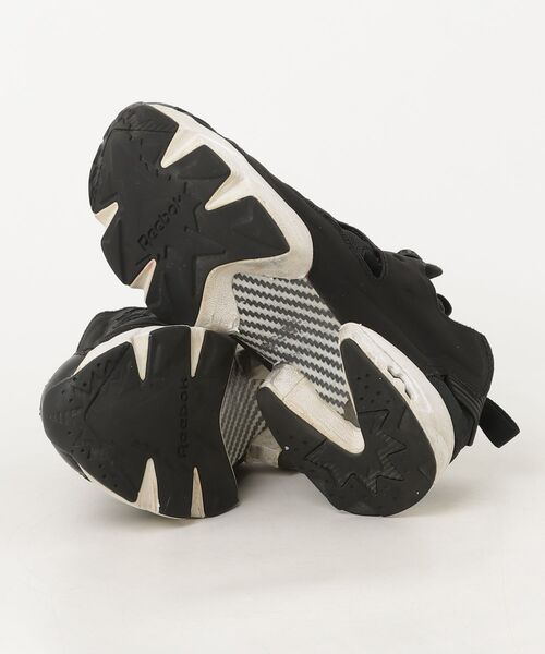 「Reebok」 ローカットスニーカー 23cm ブラック レディースの画像