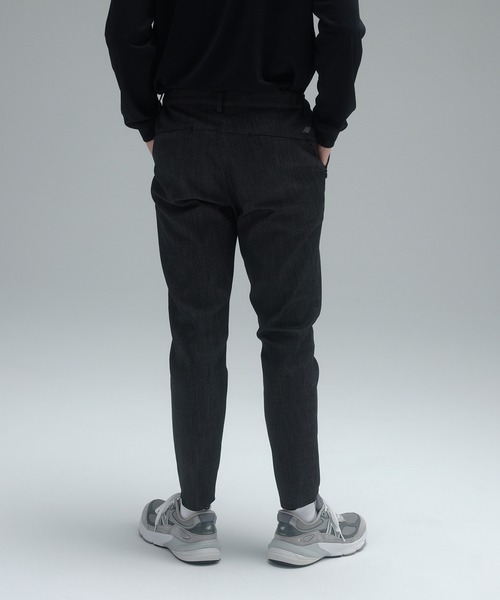 「New Balance」 スキニーデニムパンツ MEDIUM ブラック メンズの画像