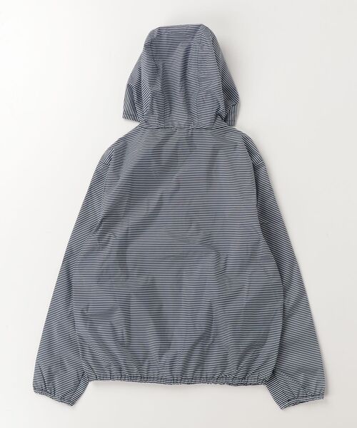 「PETIT BATEAU」 「KIDS」ボーダー柄ブルゾン 128 ネイビー キッズ_画像2