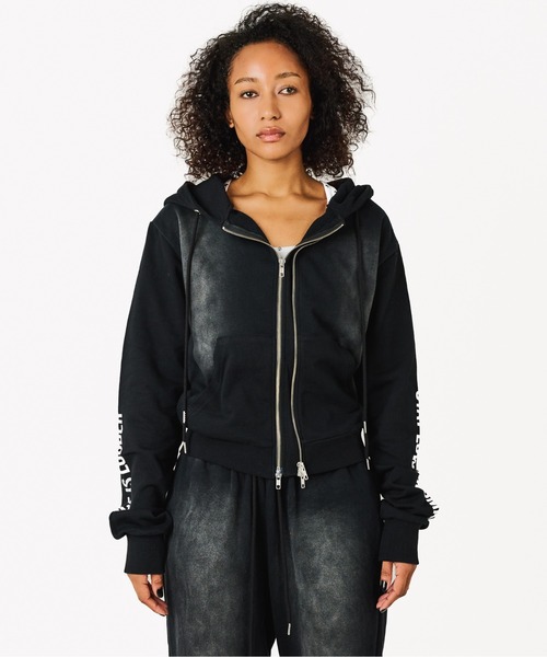 BEEDEN黒パーカー（丈短） BEEDEN パーカー JUST FIT WZIP HOODIE レディース : ZOZOTOWN Yahoo