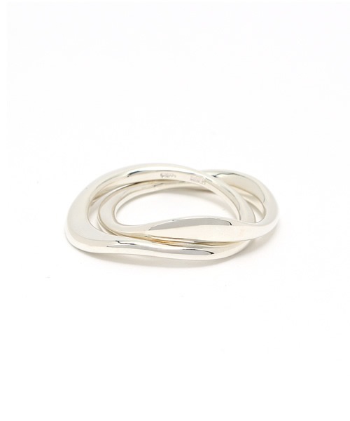 e.m. シルバー925 2連リング e.m.（イーエム） 指輪 リング SILVER925 2連リング/メンズ/レディース