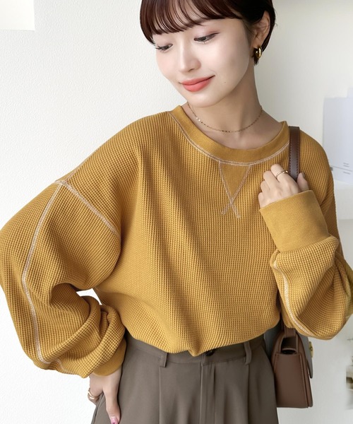 「Java」 長袖カットソー X-LARGE グレー レディース | Java | 03