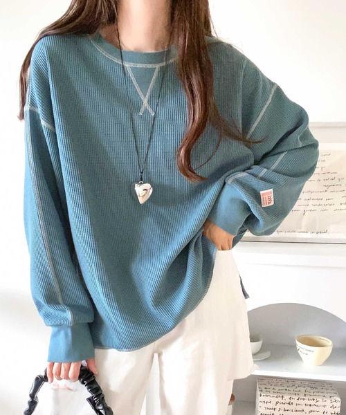 「Java」 長袖カットソー X-LARGE グレー レディース | Java | 04