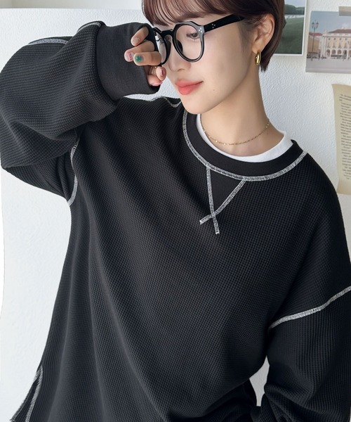 「Java」 長袖カットソー X-LARGE グレー レディース | Java | 06