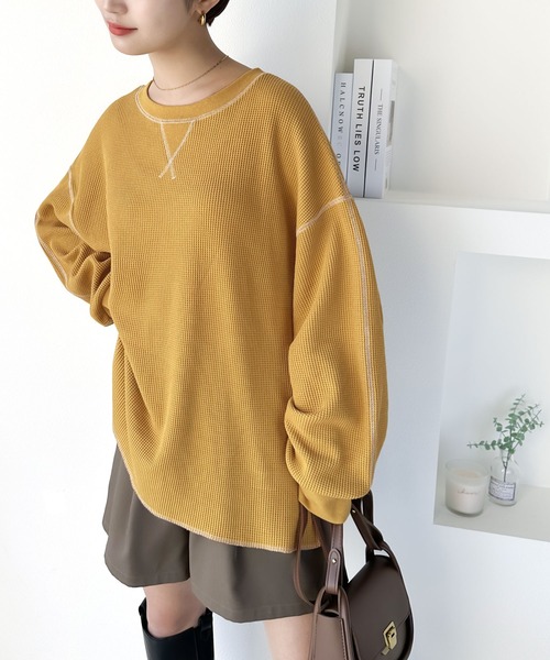 「Java」 長袖カットソー X-LARGE グレー レディース | Java | 10