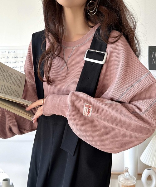 「Java」 長袖カットソー X-LARGE グレー レディース | Java | 16
