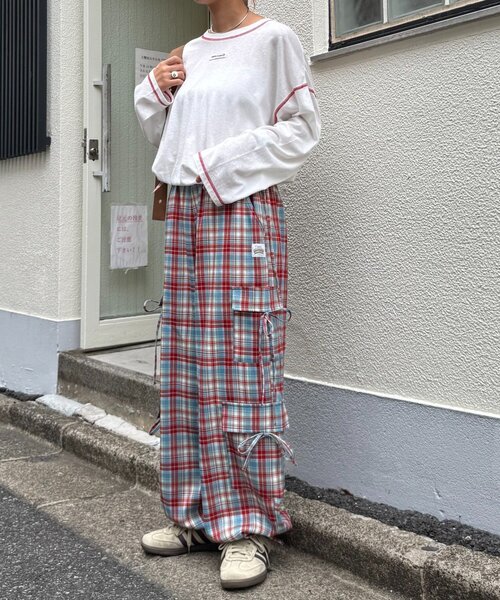 「HELLO.SANFRANCISCO」 カーゴパンツ SMALL グリーン レディース_画像6