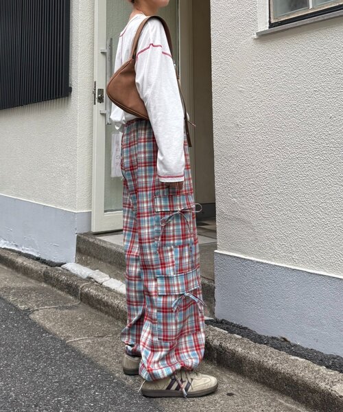 「HELLO.SANFRANCISCO」 カーゴパンツ SMALL グリーン レディース_画像8