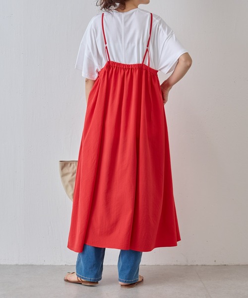 新品未使用！タグ付き BEARDSLEY ノースリーブ ワンピース BEARDSLEY（ビアズリー） ノースリーブワンピース FREE レッド