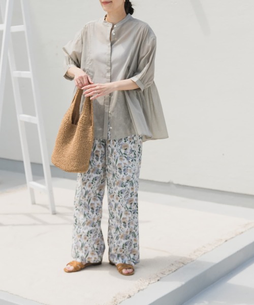 「URBAN RESEARCH DOORS」 7分袖チュニック MEDIUM ネイビー レディース_画像6