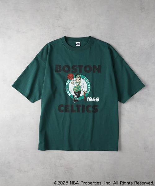 「Right-on」 半袖Tシャツ「NBAコラボ」 M ネイビー メンズ_画像8