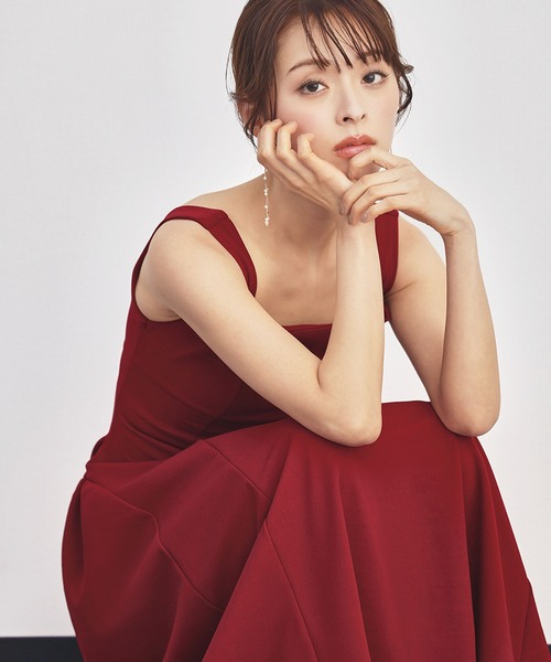 「LOWO」 ノースリーブワンピース M ブラック レディース_画像5