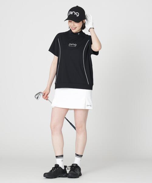 PING（ピン） tシャツ 半袖 「PING APPAREL」リラックス半袖ハイネック