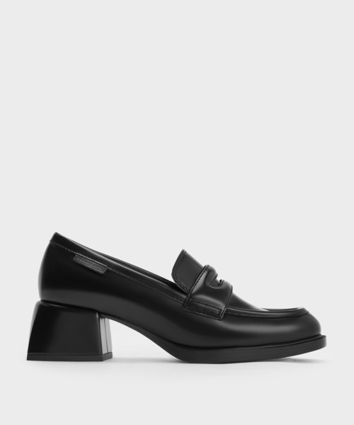 「CHARLES & KEITH」 パンプス 25.5cm ブラック レディース_画像3