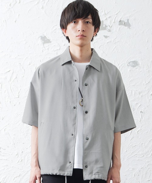 シャツ ブラウス メンズ半袖コーチシャツジャケット Zozotown Paypayモール店 通販 Paypayモール