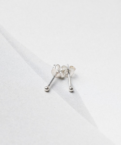 B.I.D. ピアス シルバー925 2.0mmiボールピアス レディース