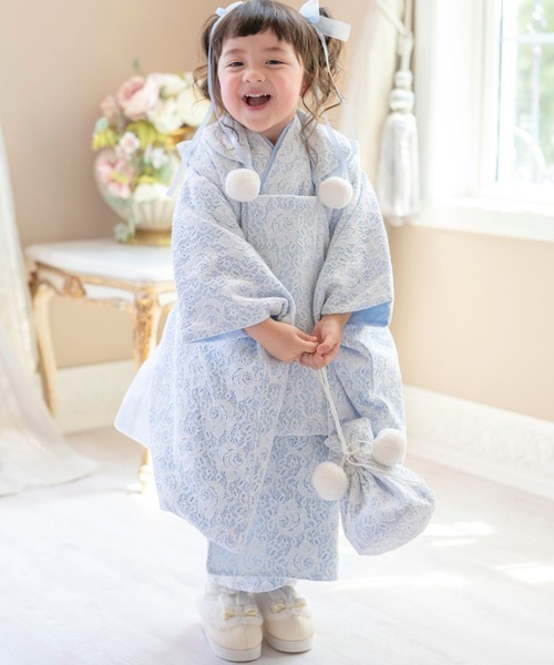 Catherine Cottage（キャサリンコテージ） 着物 七五三3点セット 被布