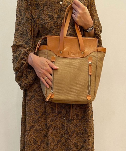 トートバッグ バッグ Cl3330 Froma Tote レザー厚手コットン クラシック タテトート メンズライク Zozotown Paypayモール店 通販 Paypayモール