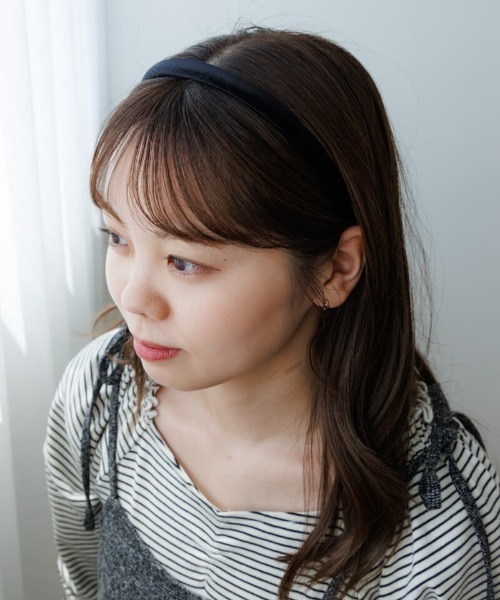 FOXEY ブラック ベロア ヘアバンド　カチューシャ flower カチューシャ ベロアタイトヘアバンド : ZOZOTOWN Yahoo!店