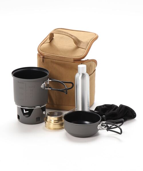 Coleman コールマン コンパクトアルコールバーナー＆クッカーセット コンパクトアルコールバーナー＆クッカーセットの通販｜キャンプ