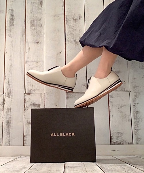 ALL BLACK（オールブラック） フォーマルシューズ 「本革」センター