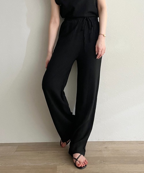 I-SOOK（アイスー） ワイドパンツ パンツ 「ZOZOTOWN限定」Linen loose