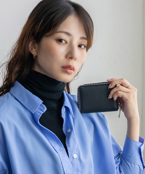 VitaFelice（ヴィータフェリーチェ） ミニ 二つ折り 二つ折り財布 財布