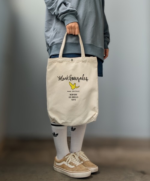[MARK GONZALES]★25SS★韓国人気★CANVAS 2WAY CROSS BAG Mark Gonzales ショルダーバッグ バッグ MARK GONZALES ART WORK
