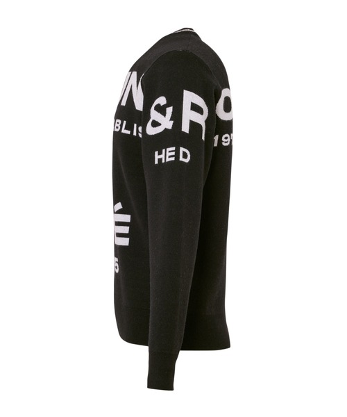 JUN&ROPE'（ジュンアンドロペ） セーター ニット BIGロゴグラフィック