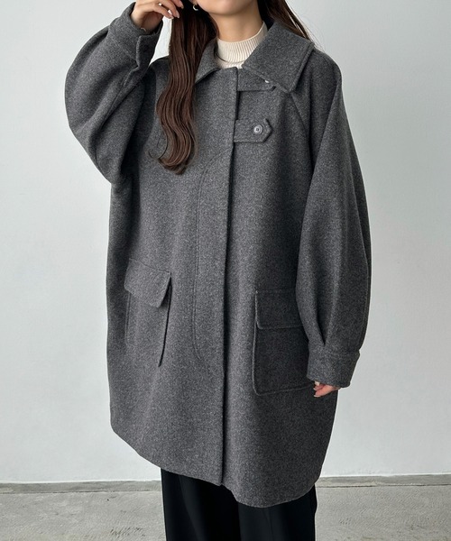 callautia（カラウティア） ステンカラーコート コート ステンカラー