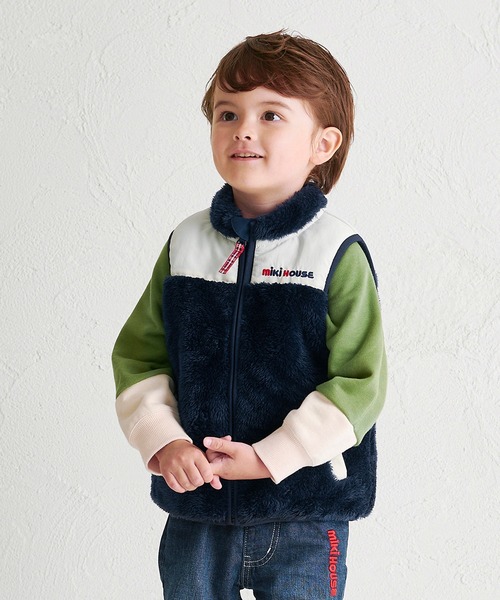 MIKI HOUSE（ミキハウス） ベスト シープフリースベスト キッズ 子供服 