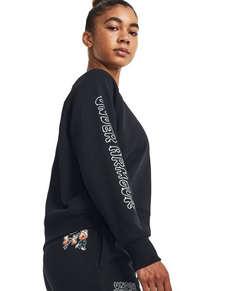 トレーナー スウェット UAヘビーウェイト テリー クルー（トレーニング/レディース） レディース UNDER ARMOUR トレーナー スウェット UAヘビーウェイト テリー