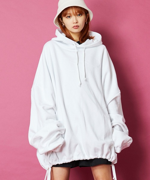 unrelaxing（アンリラクシング） パーカー オーバーサイズビッグ