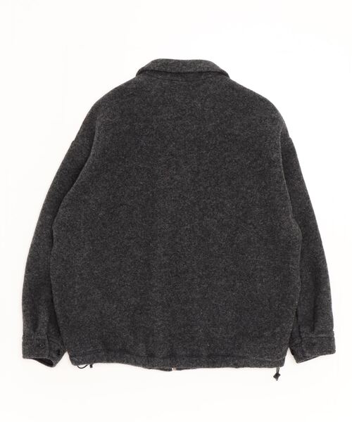 Steven Alan」 ジップアップブルゾン S ダークブラウン メンズ 