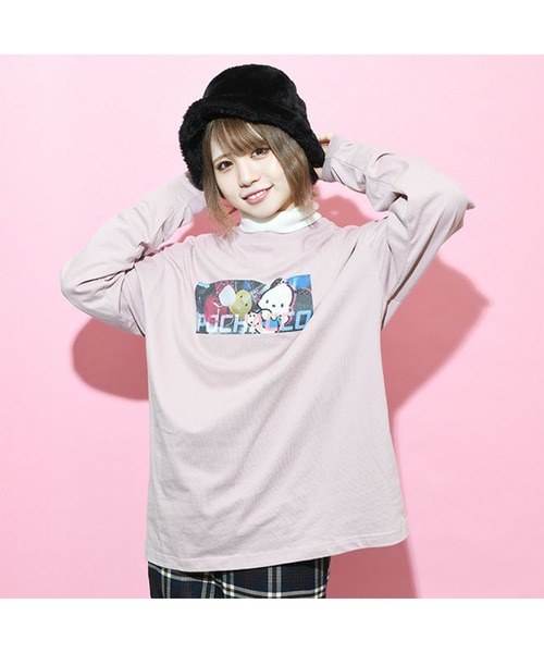 【黒】ウサハナ ビッグT Tシャツ スピンズ サンリオ 平成 Y2K ウサハナ×SPINNS』ビッグTシャツ | SPINNS WEB STORE | SPINNS