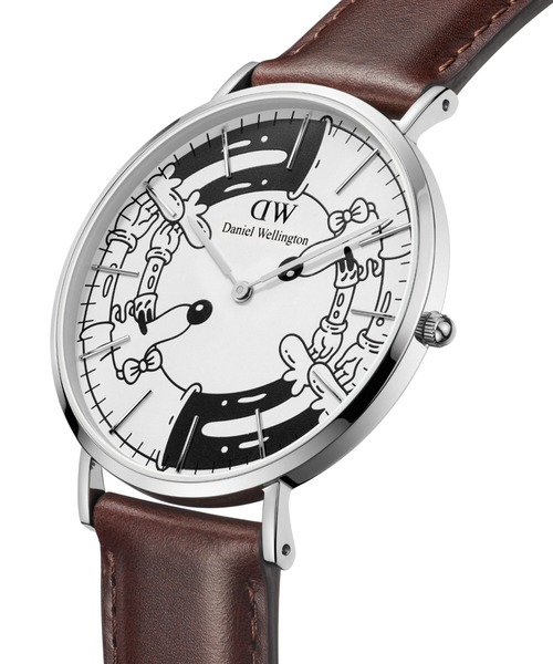 腕時計 STEVEN HARRINGTON X DW限定発売！BRISTOL DIAL 40mm本革腕時計＆ 20mm NATO STRAPの画像
