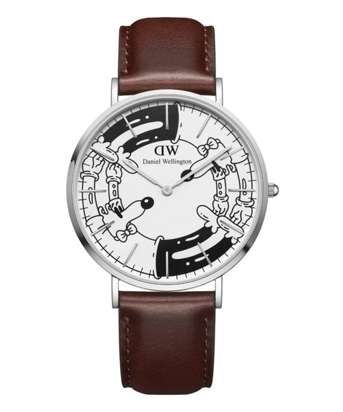 腕時計 STEVEN HARRINGTON X DW限定発売！BRISTOL DIAL 40mm本革腕時計＆ 20mm NATO STRAPの画像