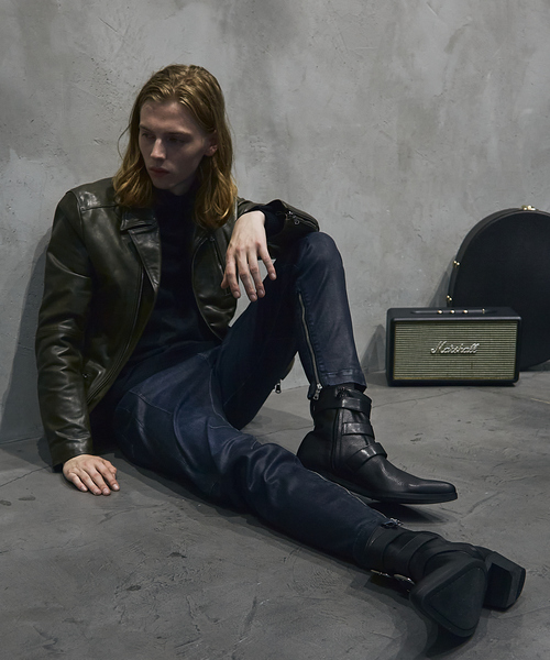 5351 POUR LES HOMMES 革ジャン ライダース 「24A/W」セミダブル