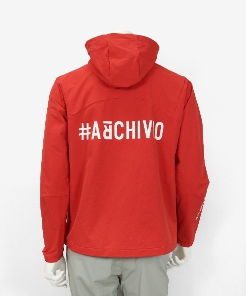 archivio ブルゾン アウター 「MENS」フード付き撥水ジップ