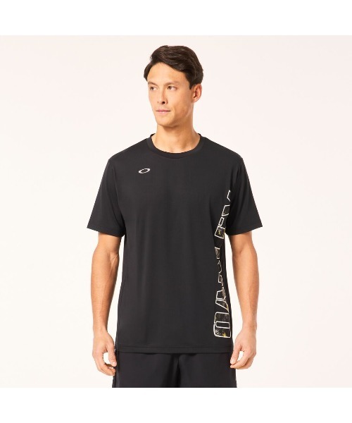 高級素材使用ブランド OAKLEY tシャツ T / 5.0 TEE SS COLD TECH STRIKING オークリー ウォーキング・ランニングウェア