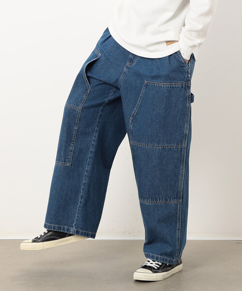 Purple&Yellow（パープルアンドイエロー） ジーンズ デニムダブルニー