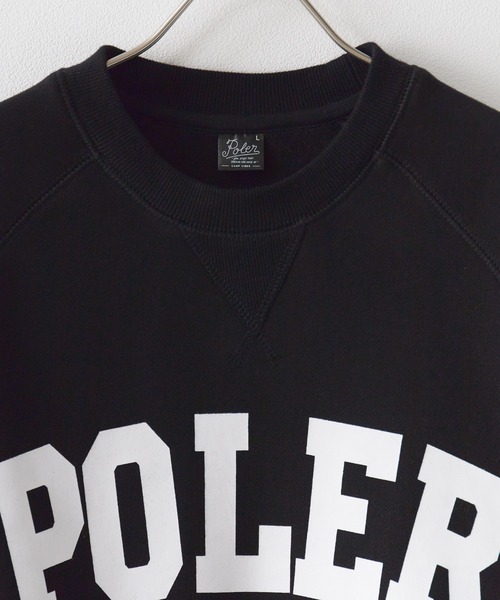 トレーナー スウェット POLeR/ポーラー COLLEGE RAGLAN CREW スウェット レディース POLeR トレーナー スウェット POLeR/ポーラー COLLEGE RAGLAN