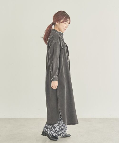 AMERICAN HOLIC ワンピース 「WEB限定・小柄女性向け」デニム