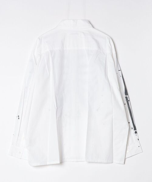 シャツ DISCOVERED BONE AIR BRUSH SHIRTS メンズ レディース